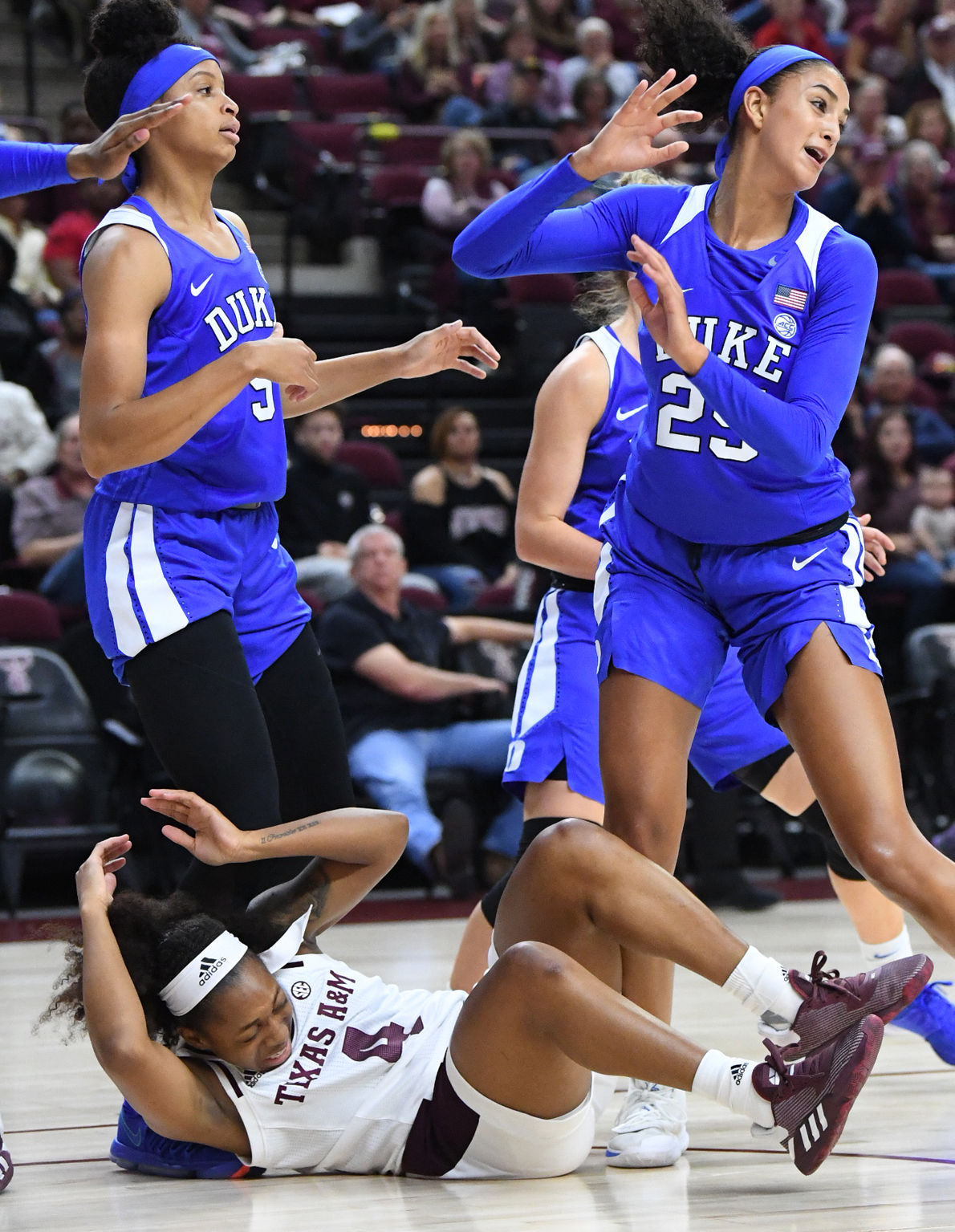 Texas A&M women beat Duke, 79-58